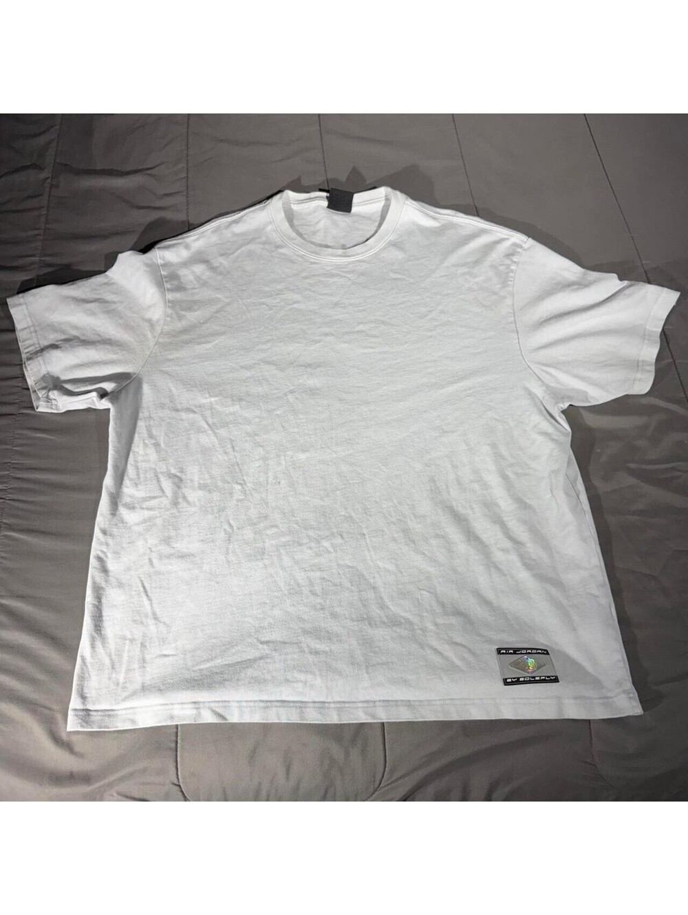 Air Jordan by SoleFly White T-Shirt Men's 2XL Stained